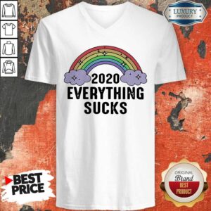 Alternative view of Rainbow 2020 Everything Sucks Shirt