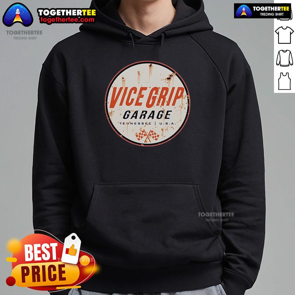 Premium Vice Grip Garage Rusty Can Tennessee USA T-Shirt - Image 2