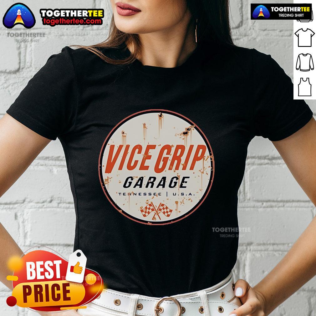 Premium Vice Grip Garage Rusty Can Tennessee USA T-Shirt - Image 5