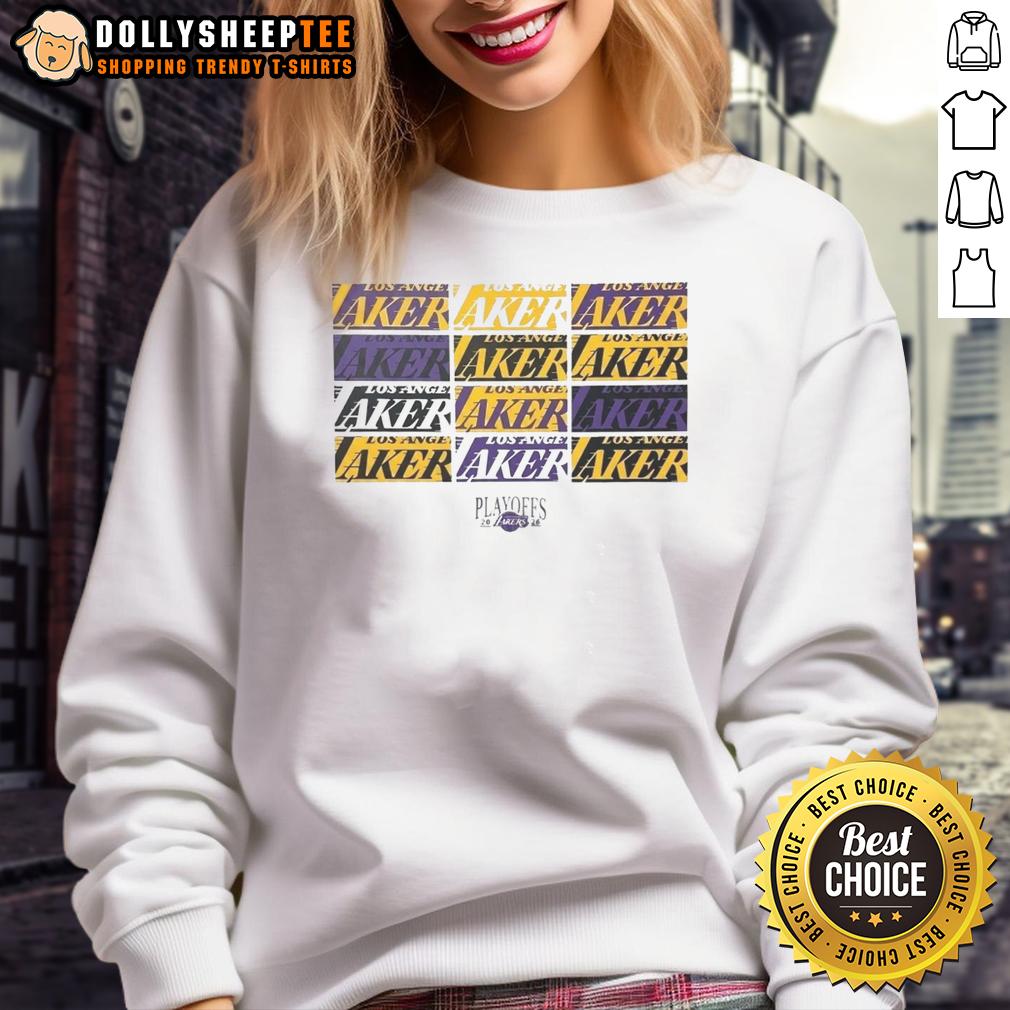 Top Los Angeles Lakers 2026 Playoffs Game 3 T-Shirt - Image 5