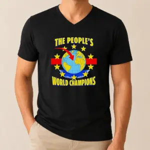 Alternative view of Nice The People's World Champion Shirt