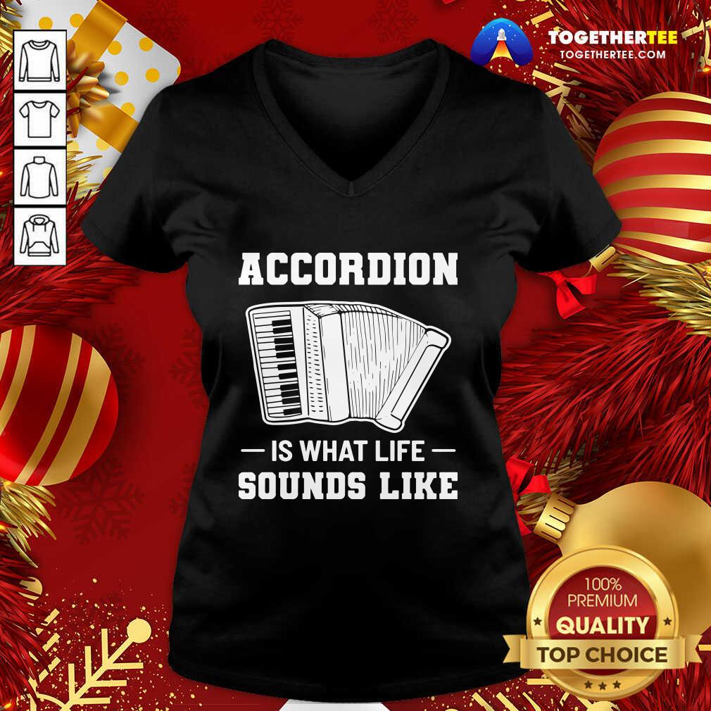 Original Accordion Is What Life Sounds Like Shirt - Image 2
