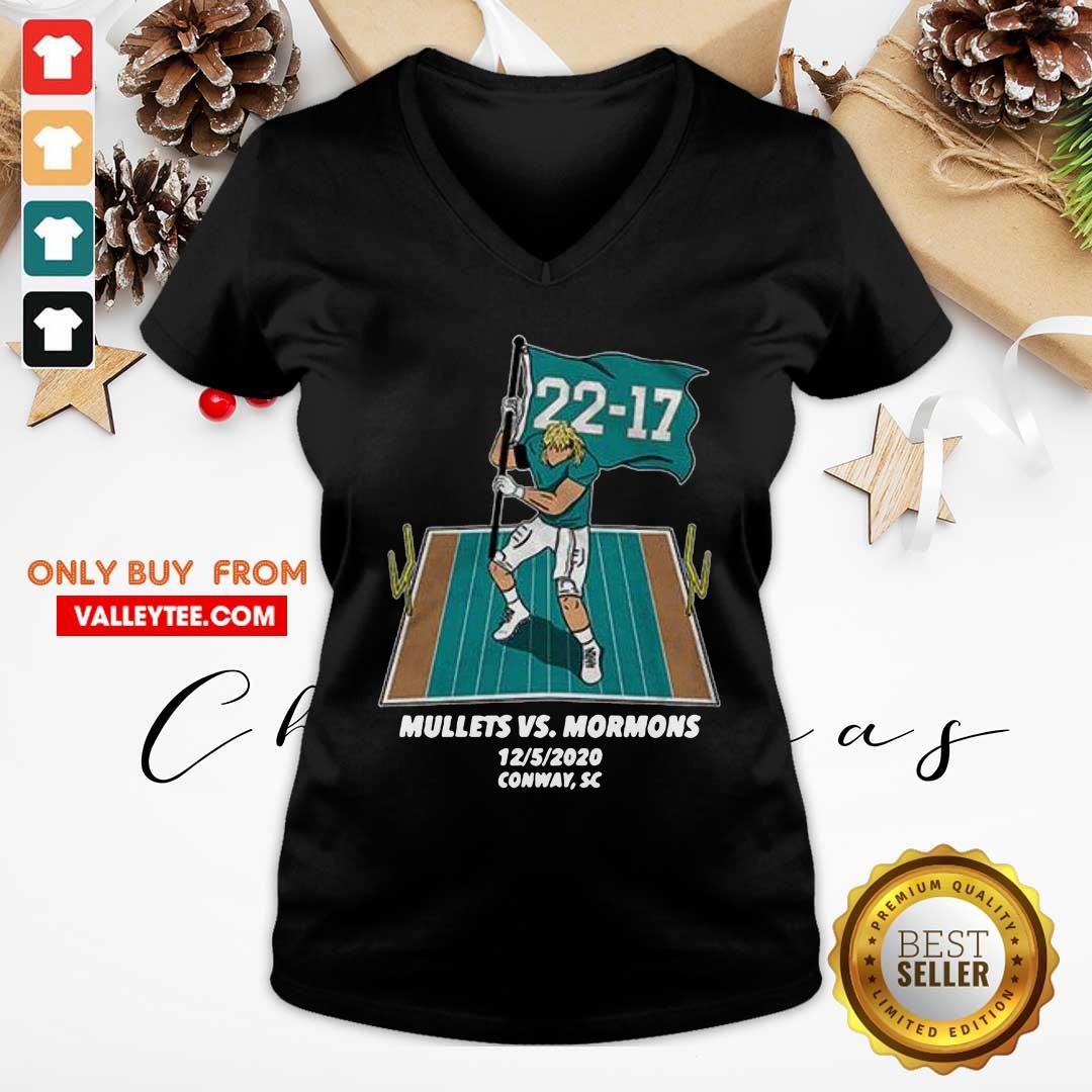 Premium Original Mullets Vs Mormons Shirt - Image 4