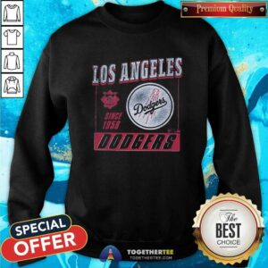 Alternative view of Nice Los Angeles Dodgers Since 1958 T-Shirt