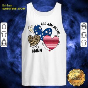 Alternative view of Top All American Nana Shirt