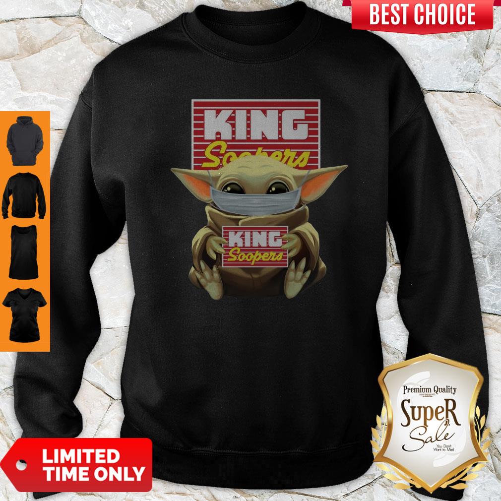 Good Baby Yoda Face Mask King Soopers Shirt - Image 4