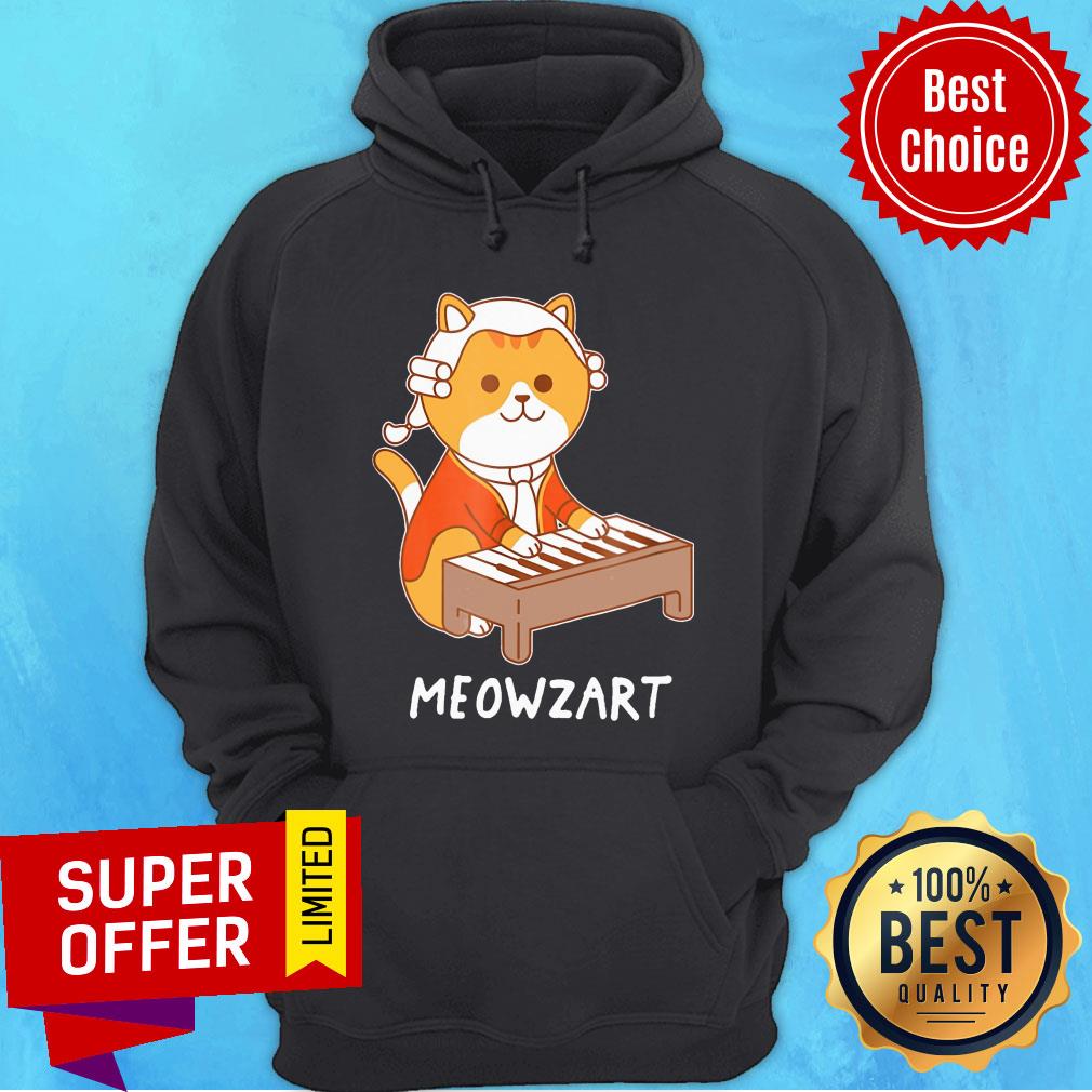Awesome Meowzart Cat Play Piano Shirt - Image 5