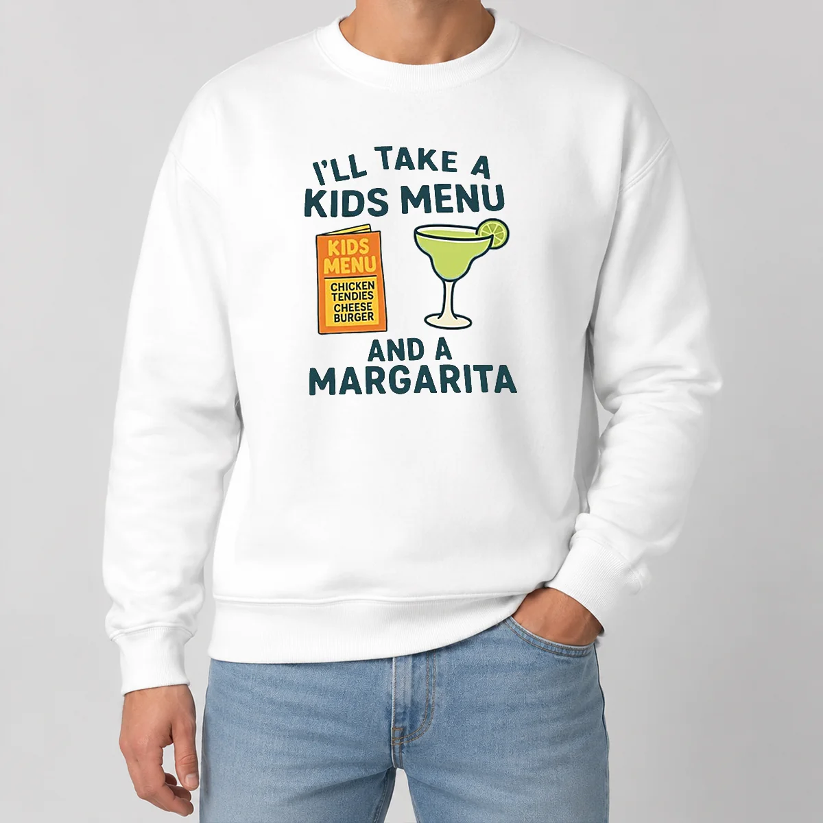 Good Hot I'll Take A Kids Menu And A Margarita Shirt - Image 7