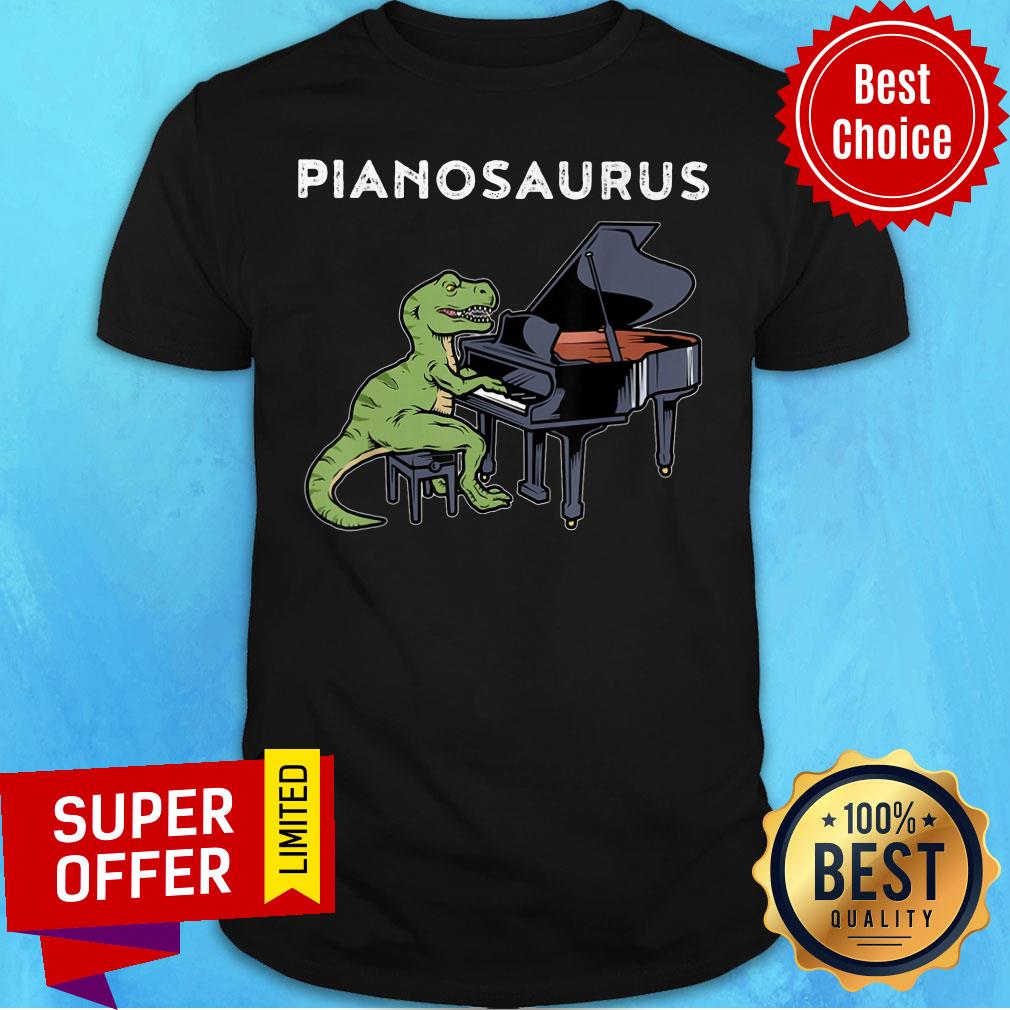 Official Dinosaur Play Piano Saurus Shirt
