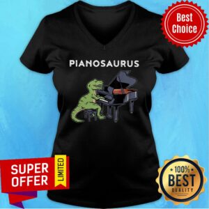 Alternative view of Official Dinosaur Play Piano Saurus Shirt