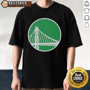Hot Golden State Warriors White Logo Patrick's Day T-Shirt