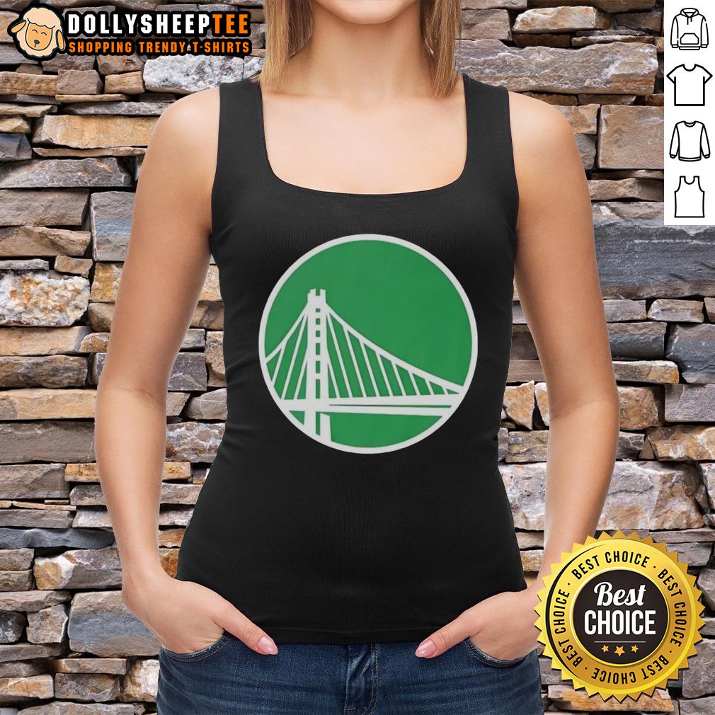 Hot Golden State Warriors White Logo Patrick's Day T-Shirt - Image 4