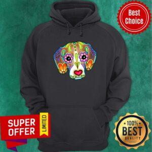 Day Of The Dead Dia De Los Muertos Beagle Sugar Skull Dog Shirt