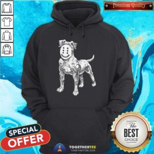 Alternative view of Dog Smile Mask T-shirt