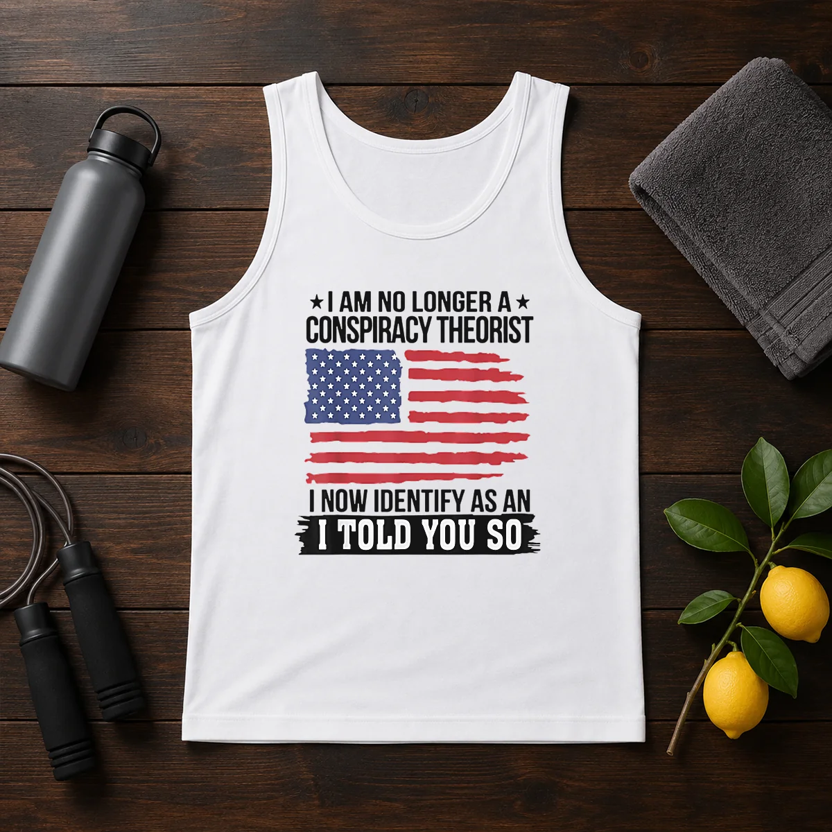 Pretty I Am No Longer A Conspiracy Theorist I Now Identify As An I Told You So Shirt - Image 3