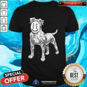Dog Smile Mask T-shirt