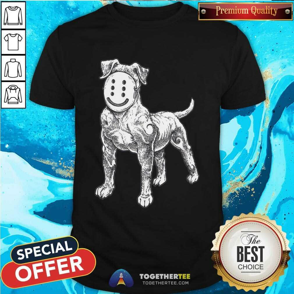 Dog Smile Mask T-shirt