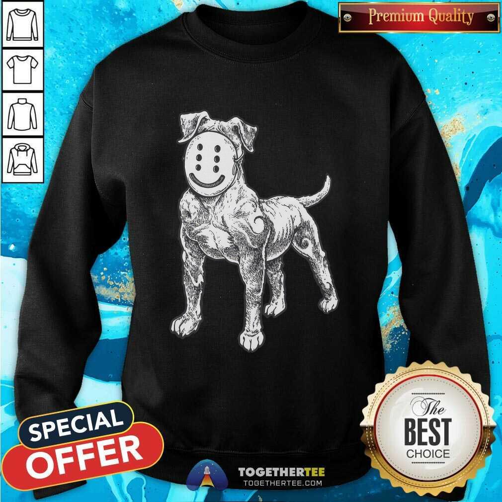 Dog Smile Mask T-shirt - Image 5