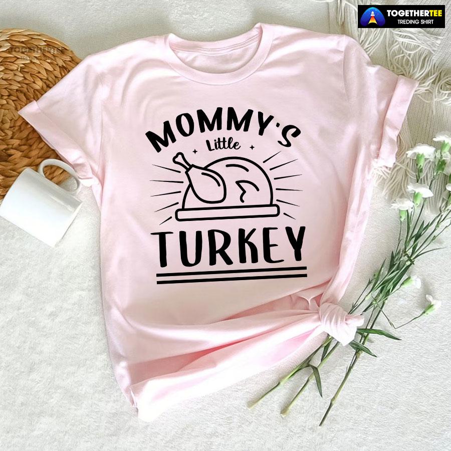 Mommy’s Little Turkey T-Shirt - Image 6