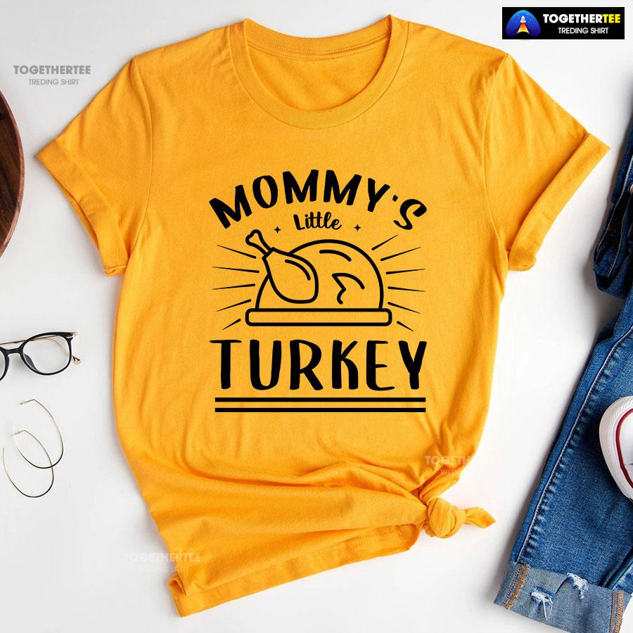 Mommy’s Little Turkey T-Shirt - Image 10