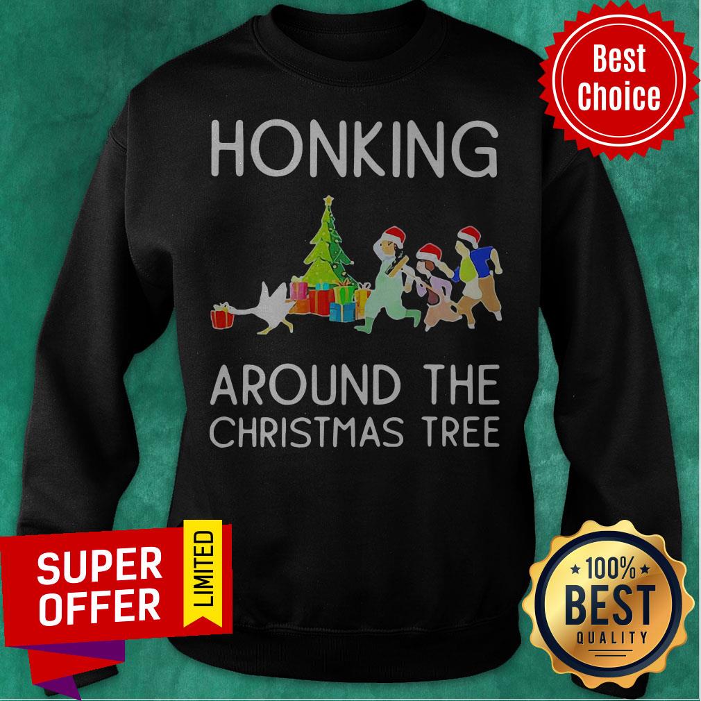 Awesome Honking Around The Christmas Tree Shirt - Image 2