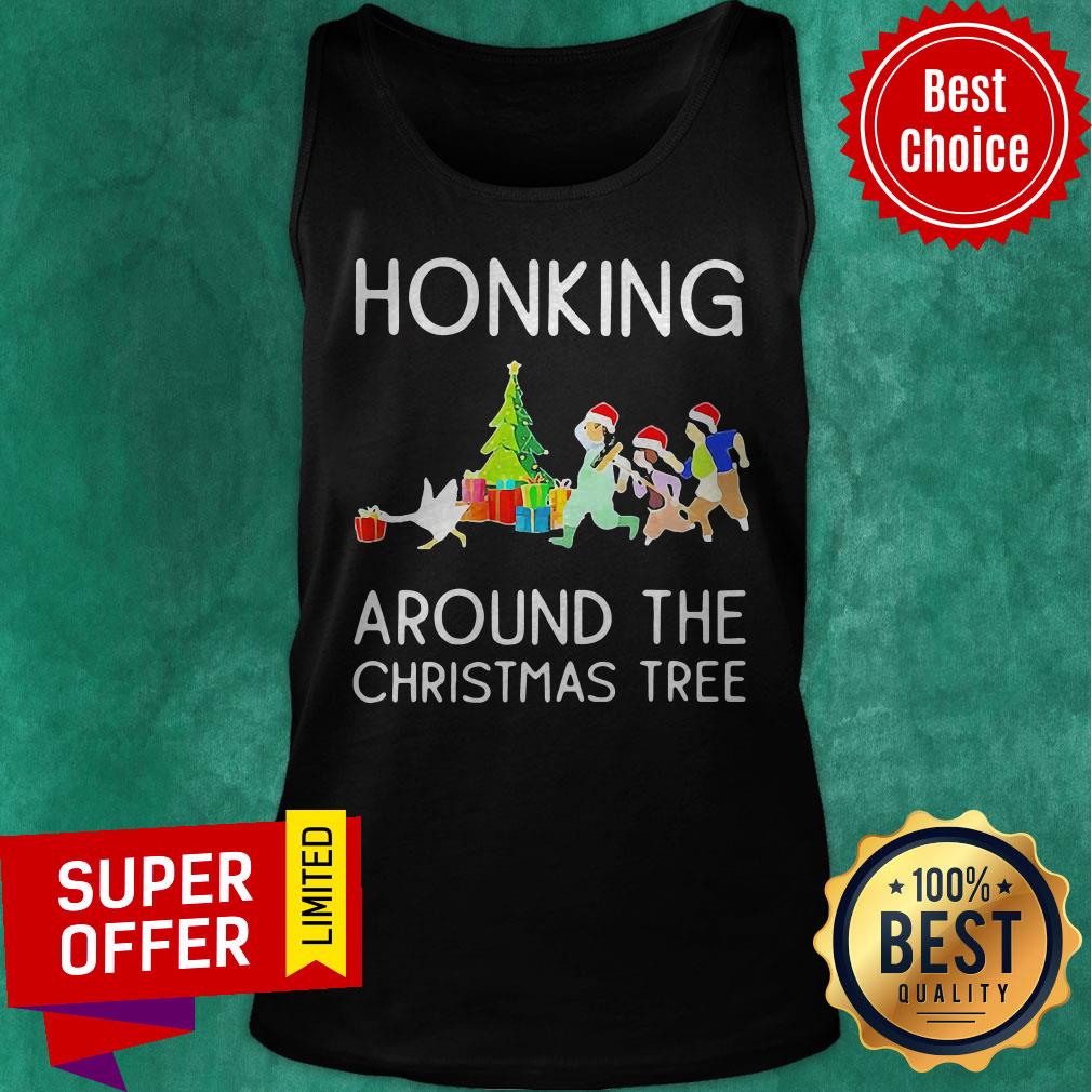 Awesome Honking Around The Christmas Tree Shirt - Image 5