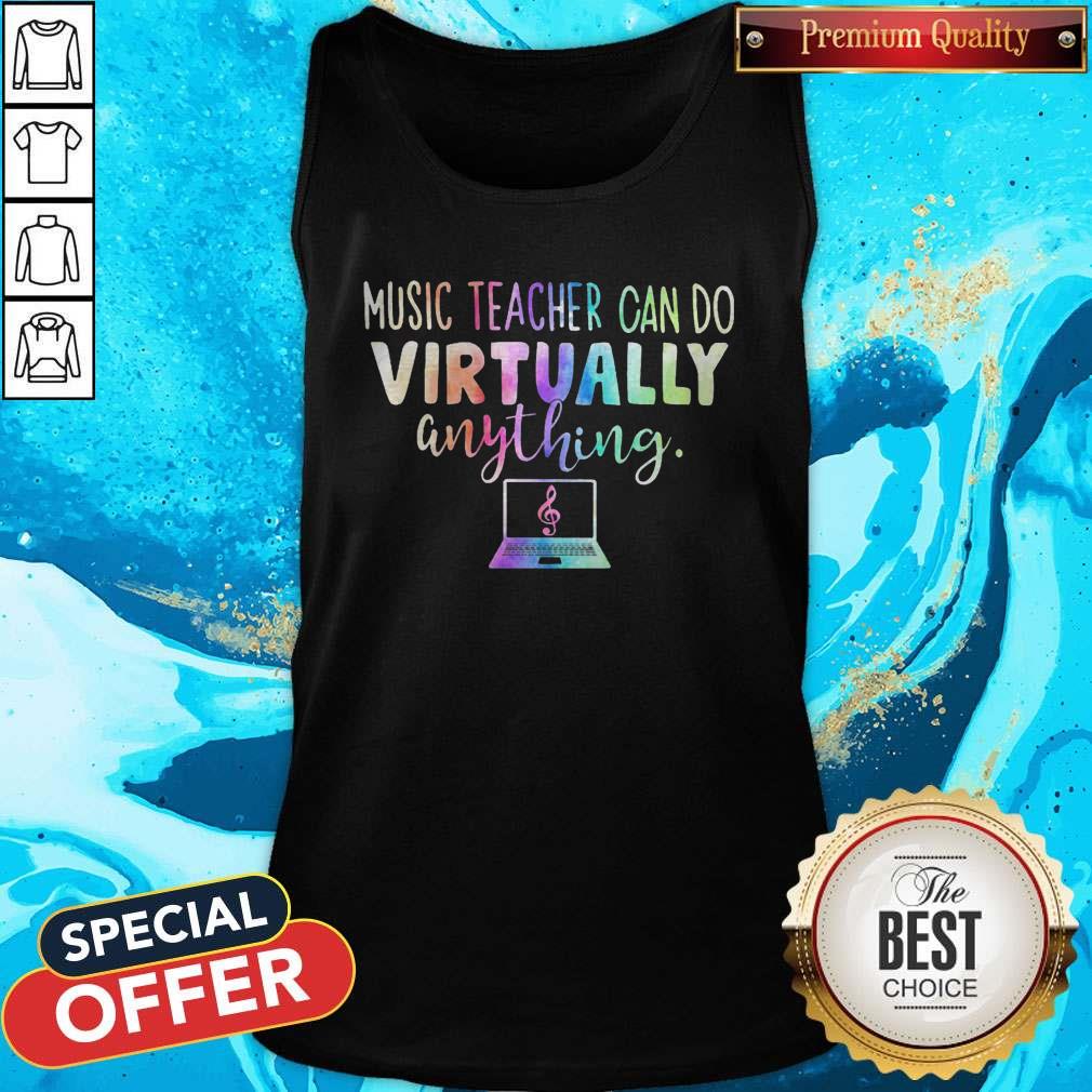 Music Teacher Can Do Virtually Anything Shirt - Image 3