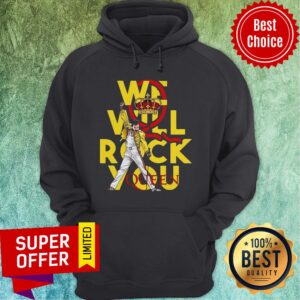 Alternative view of Top Freddie Mercury We Will Rock You Queen Crown Shirt
