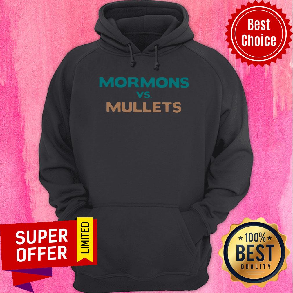 Funny Mormons vs Mullets Shirt - Image 2