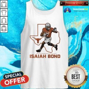 Alternative view of Premium Texas Football Isaiah Bond State Star T-Shirt