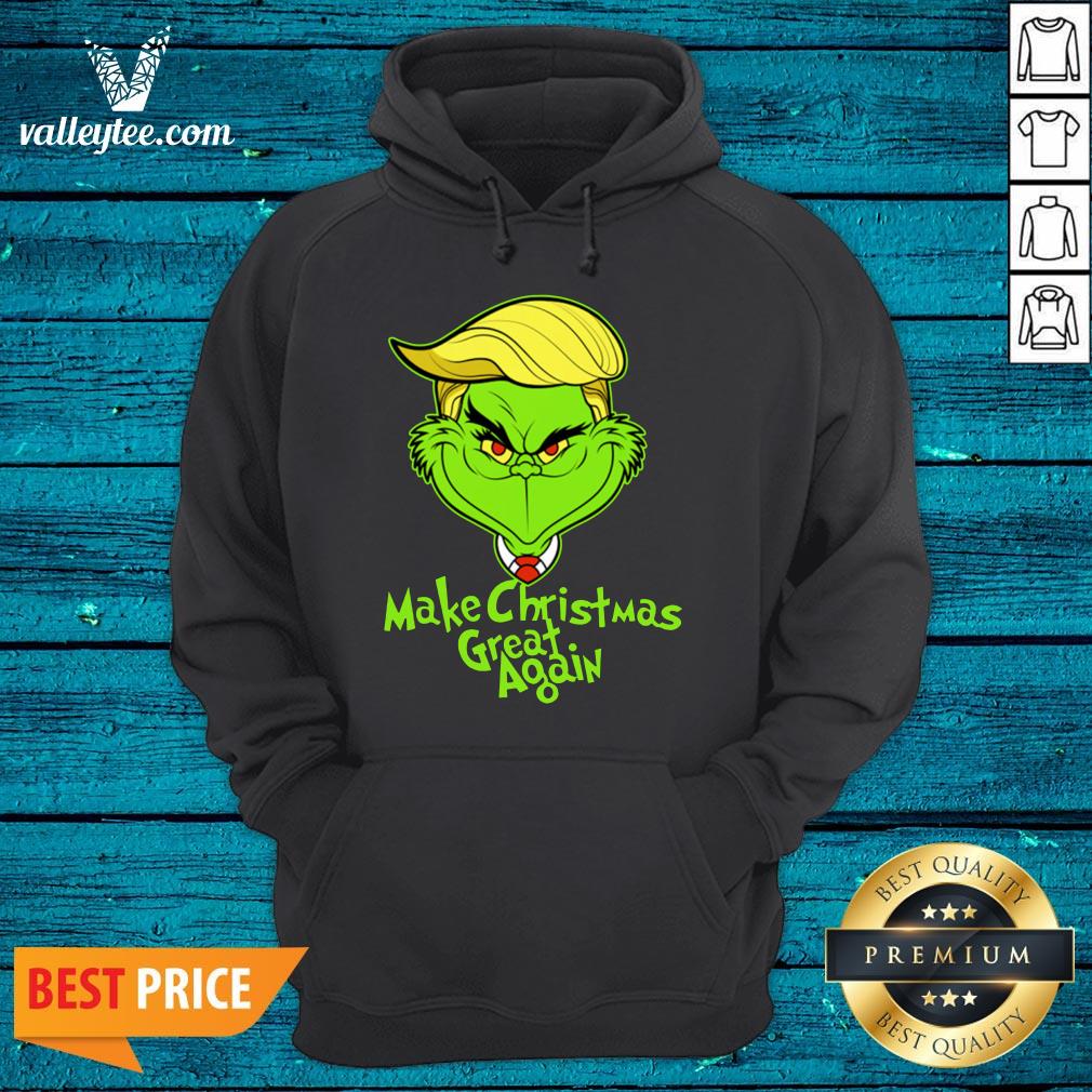 Good Grinch Trump Make Christmas Great Again Shirt - Image 3