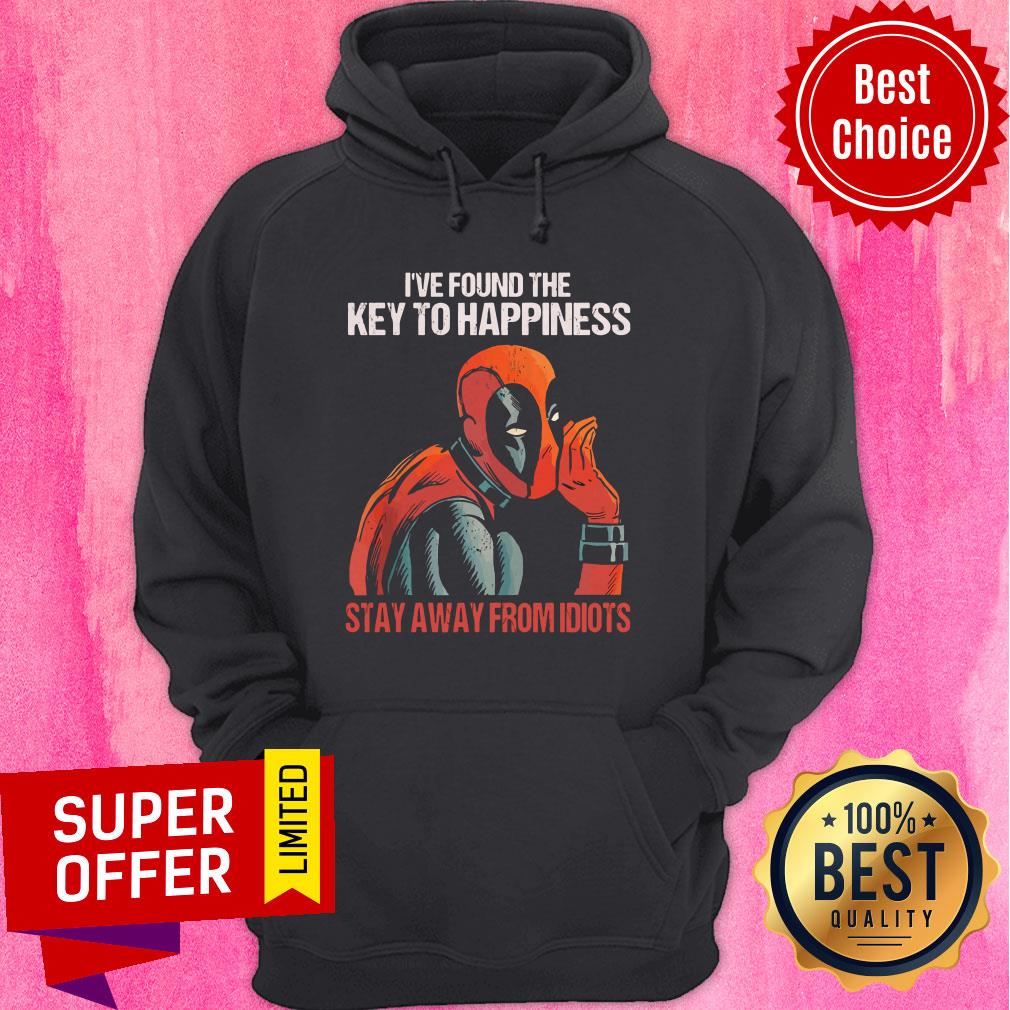 Top Deadpool I've Found The Key To Happiness Shirt - Image 3