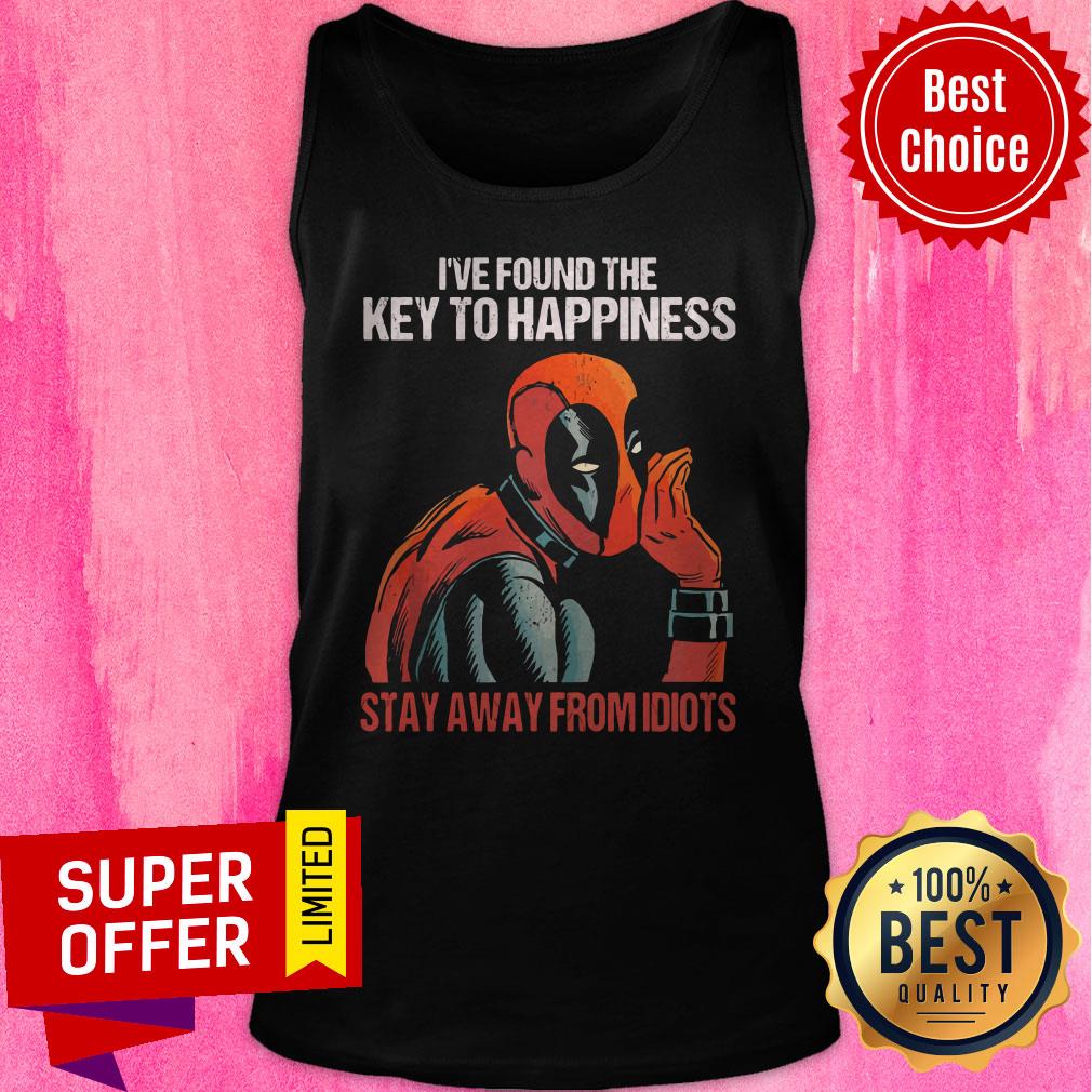 Top Deadpool I've Found The Key To Happiness Shirt - Image 5