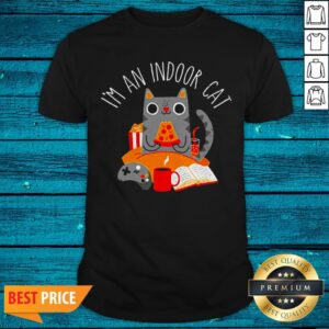 I’m An Indoor Cat Video Game Coffee Book Shirt