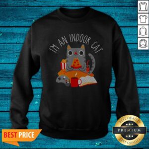 Alternative view of I’m An Indoor Cat Video Game Coffee Book Shirt