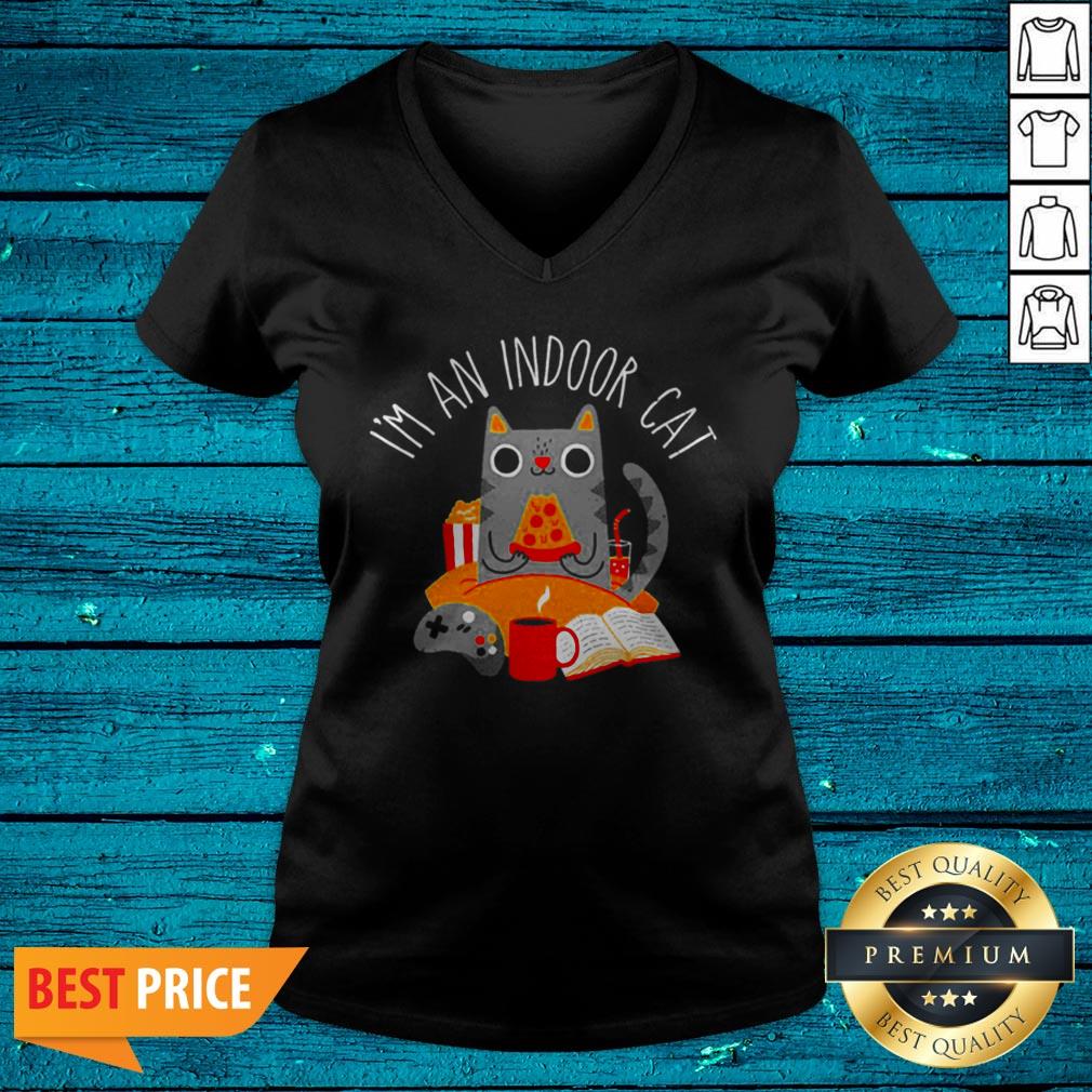 I’m An Indoor Cat Video Game Coffee Book Shirt - Image 4
