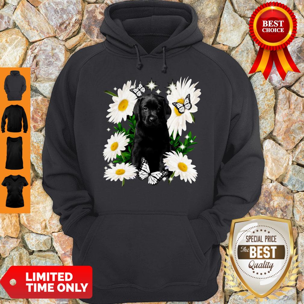 Official Black Labs Daisy Flower Classic Shirt - Image 2