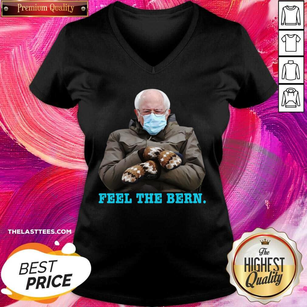 Premium Bernie Sanders Feel The Bern Shirt - Image 4