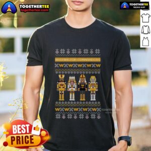 Nice Washington Commanders Holiday Nutcracker T-Shirt