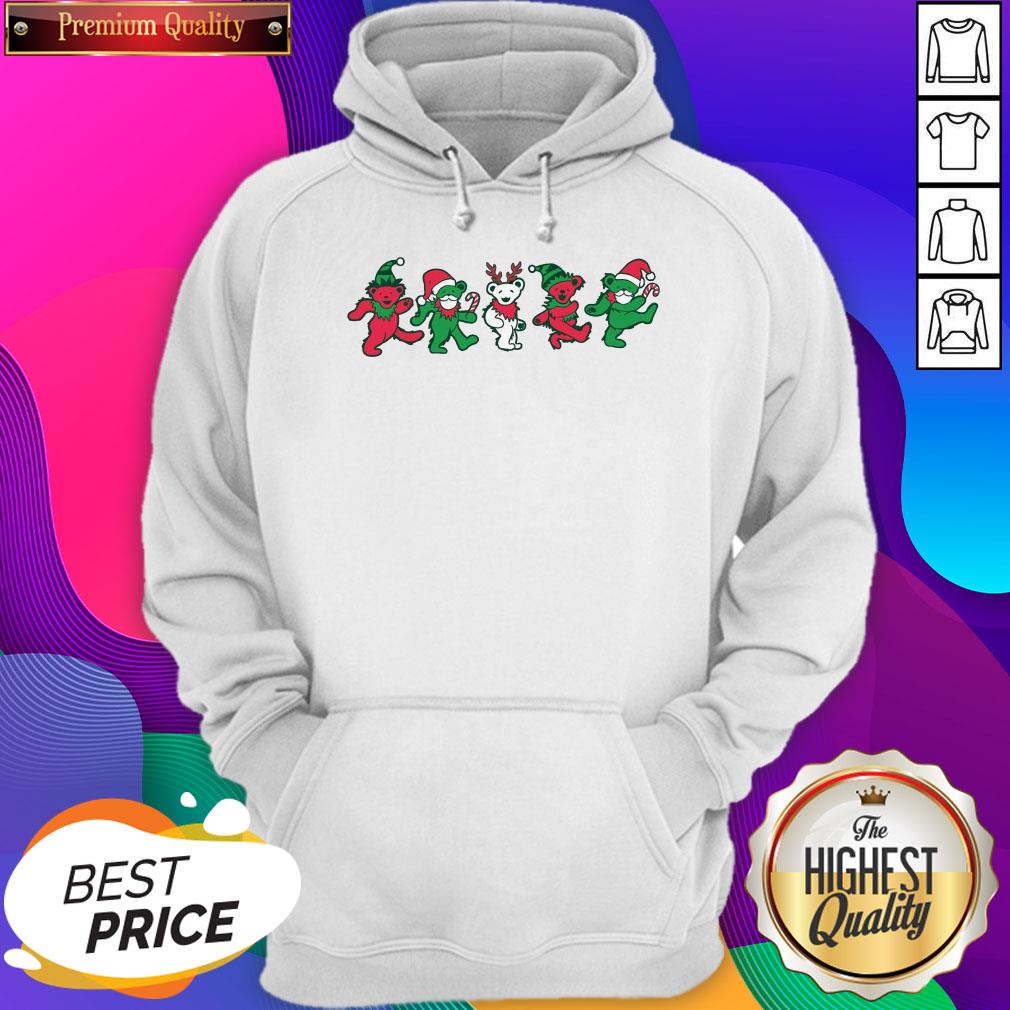 Wonderful Grateful Dead Bears Christmas Shirt - Image 5