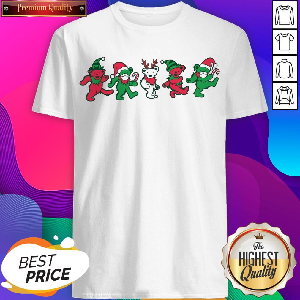 Wonderful Grateful Dead Bears Christmas Shirt