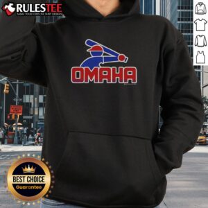 Alternative view of Awesome Omaha Retro College Baseball T-Shirt