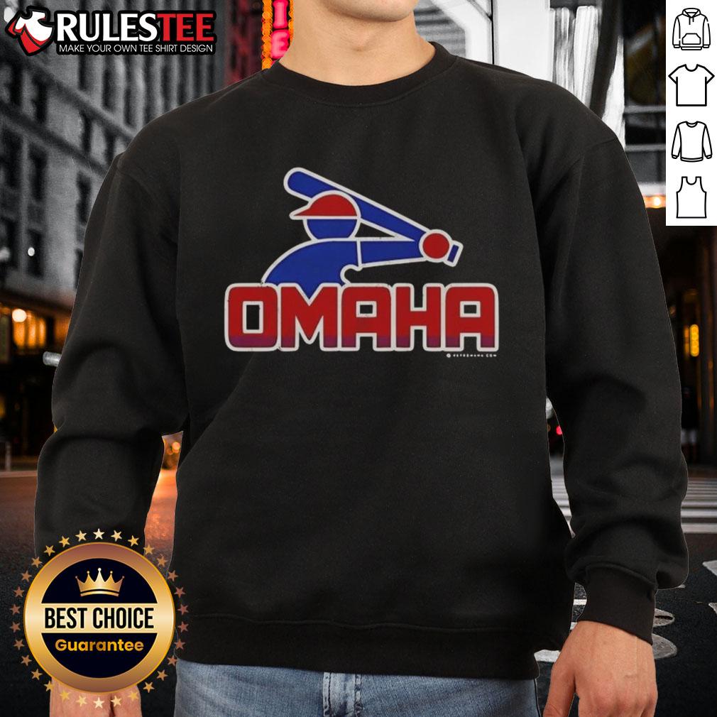 Awesome Omaha Retro College Baseball T-Shirt - Image 5