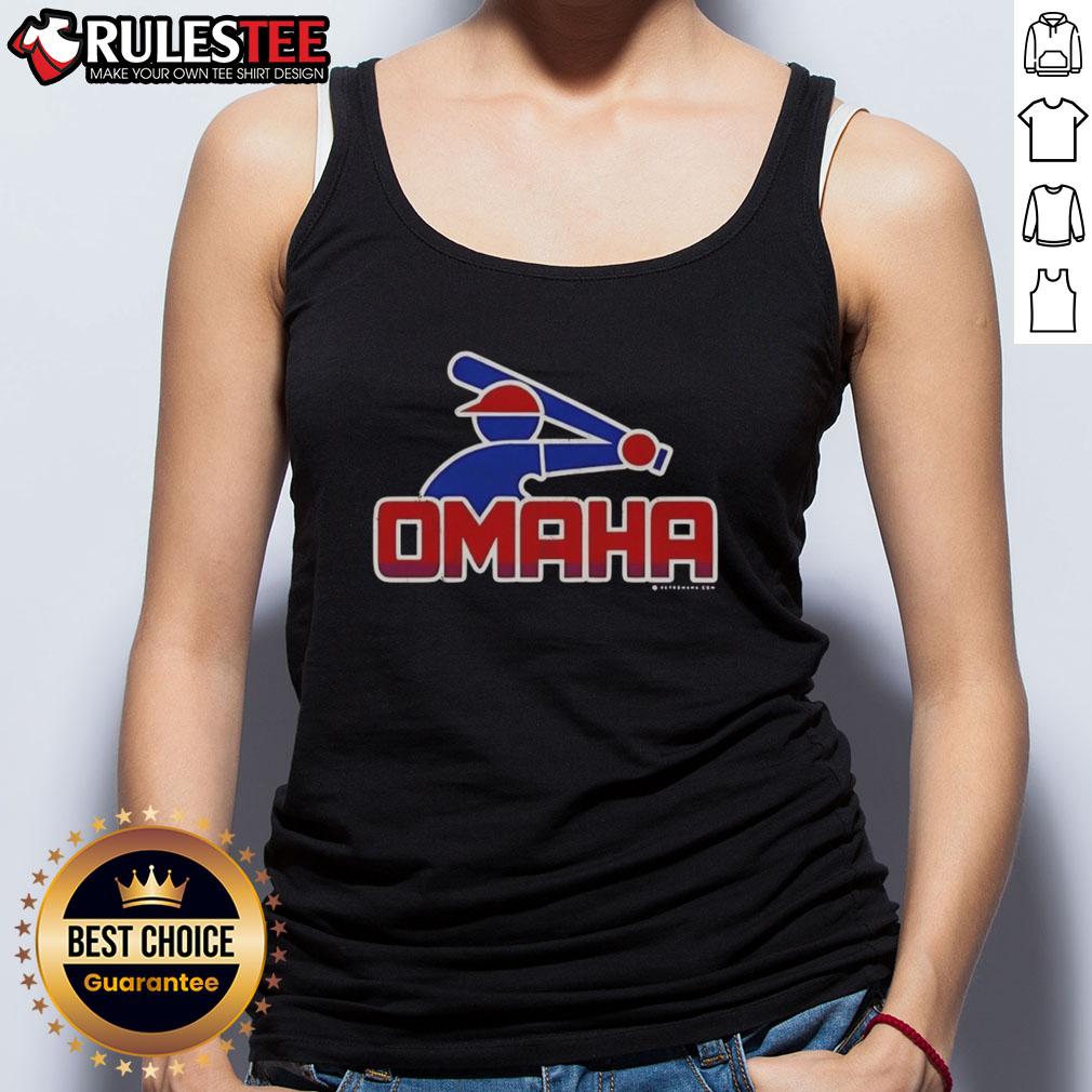 Awesome Omaha Retro College Baseball T-Shirt - Image 4