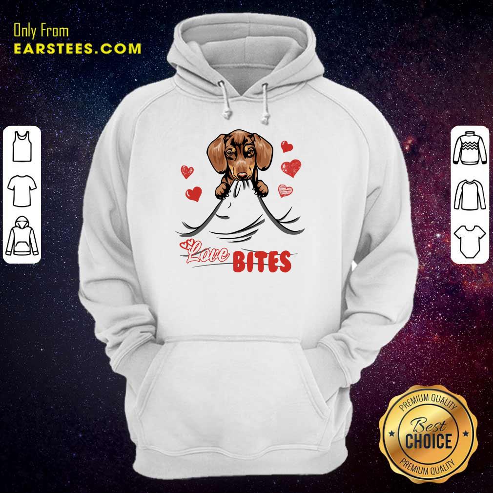 Pretty Dachshund Love Bites 2021 Shirt - Image 4