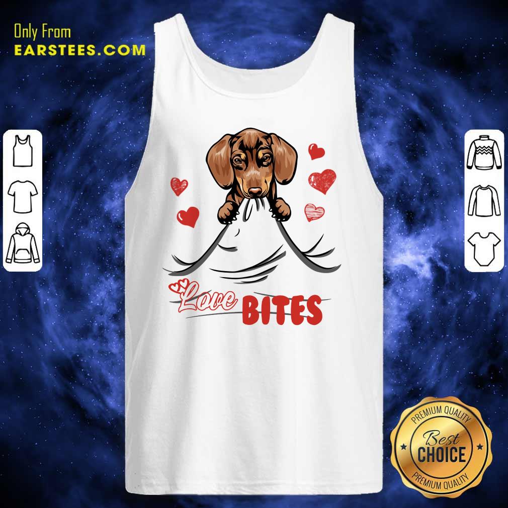 Pretty Dachshund Love Bites 2021 Shirt - Image 2