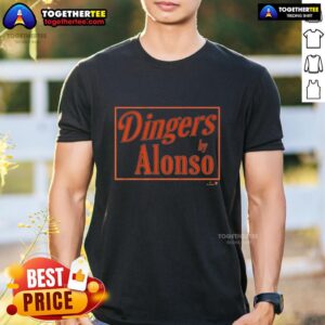 Original Pete Alonso Baltimore Dingers Sign T-Shirt