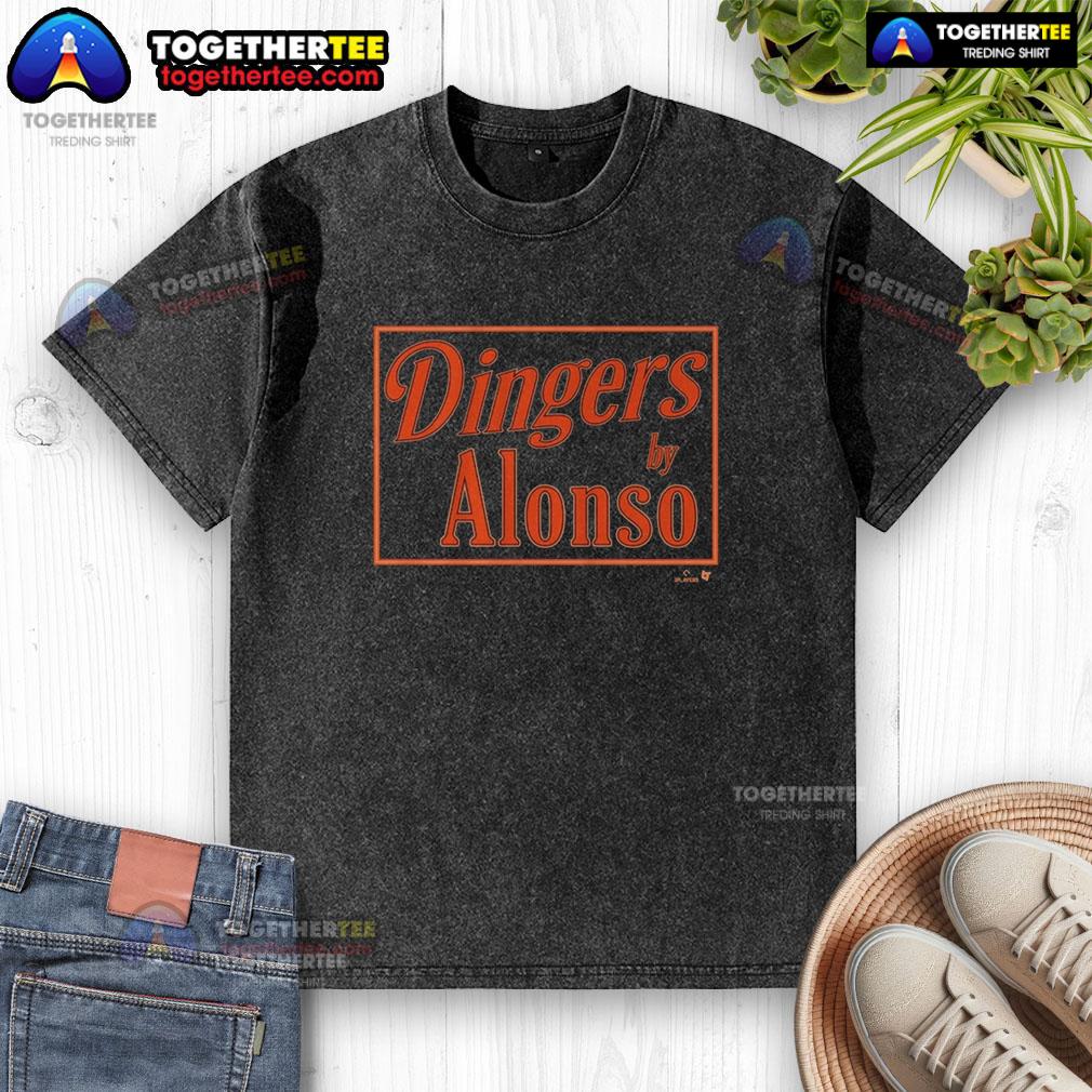 Original Pete Alonso Baltimore Dingers Sign T-Shirt - Image 6