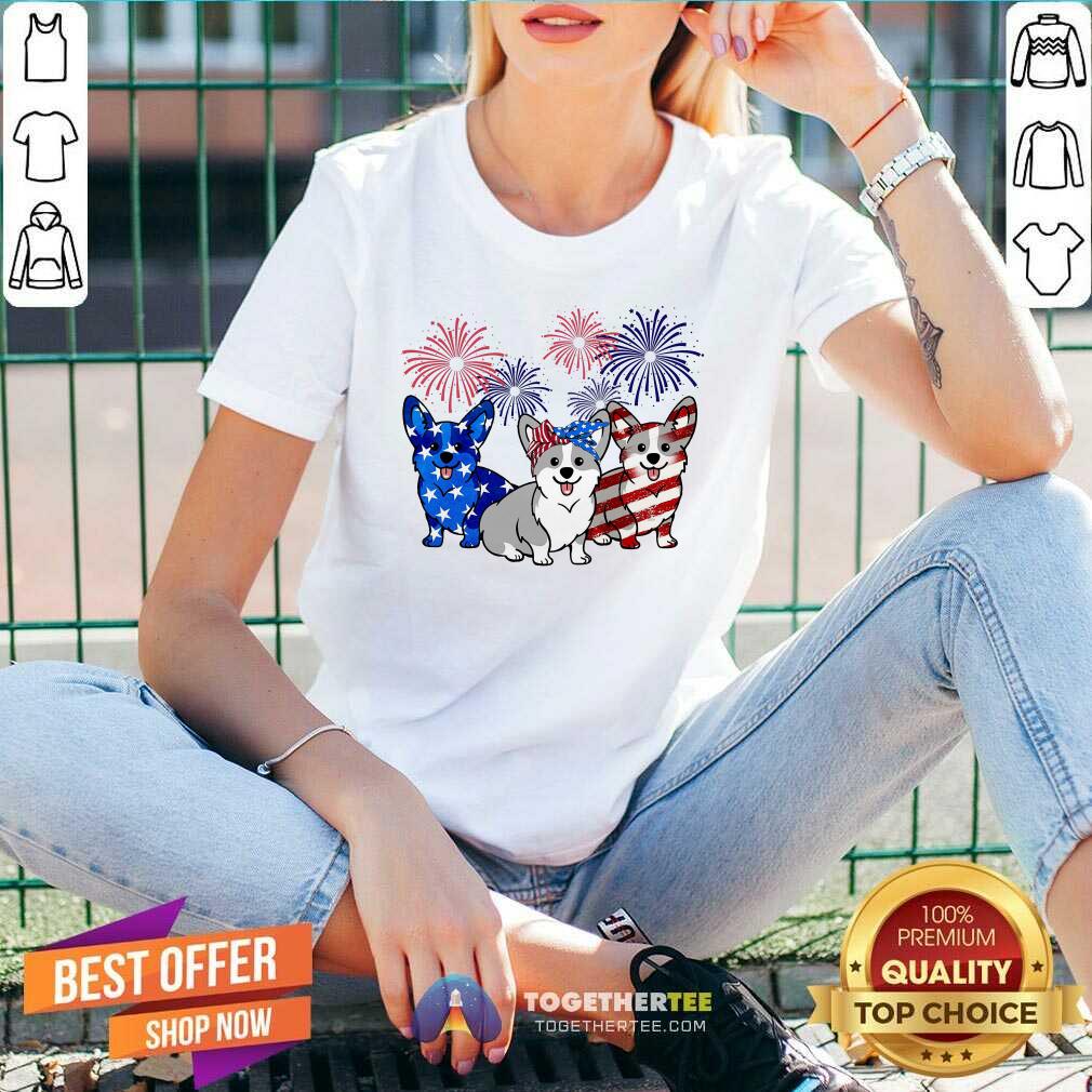Corgi America Patriot Shirt - Image 3