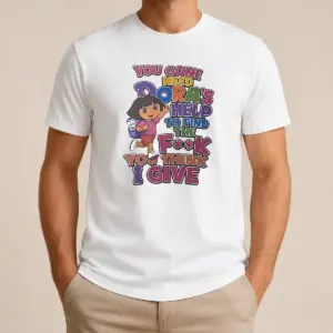 Top You Gone Need Dora'S Help To Find The F You Think I Give Shirt